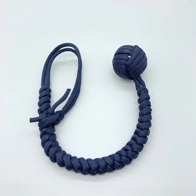 DIY piekarināma rokassprādze āra EDC pašaizsardzības mērkaķis dūre virve tērauda lodītes izsists logu lauzējs personīgās drošības atslēgu piekariņu rīki