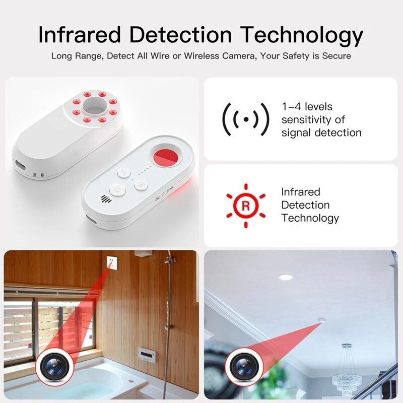 Protušpijunski detektor grešaka Detektor kamere za GPS Tracker Tražilica kamere