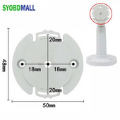 Baza de montare a camerei din plastic pentru baza de supraveghere video Xiaomi Catarama Suport de monitorizare Perete Accesorii CCTV Suport pentru camera