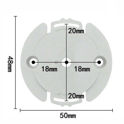 Baza de montare a camerei din plastic pentru baza de supraveghere video Xiaomi Catarama Suport de monitorizare Perete Accesorii CCTV Suport pentru camera