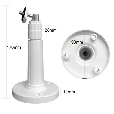 Baza de montare a camerei din plastic pentru baza de supraveghere video Xiaomi Catarama Suport de monitorizare Perete Accesorii CCTV Suport pentru camera