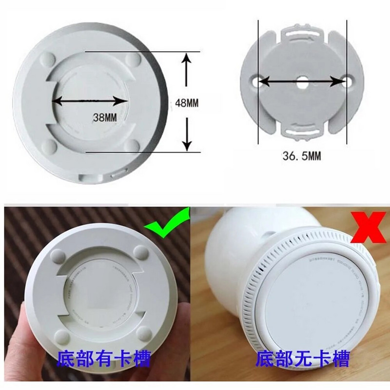 Baza de montare a camerei din plastic pentru baza de supraveghere video Xiaomi Catarama Suport de monitorizare Perete Accesorii CCTV Suport pentru camera