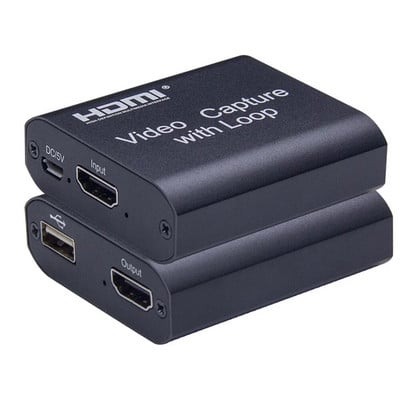 HDMI vaizdo įrašymo kortelė HDMI į USB 2.0 vaizdo įrašymo lenta 1080P 4K žaidimų įrašymas Tiesioginė transliacija TV vietinė linija
