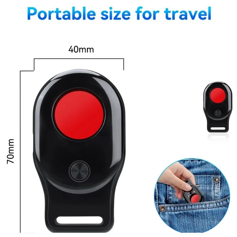 Преносим хотел за наблюдение LED инфрачервен детектор Мини хотел за наблюдение LED инфрачервен детектор Вибрационна аларма Сензор