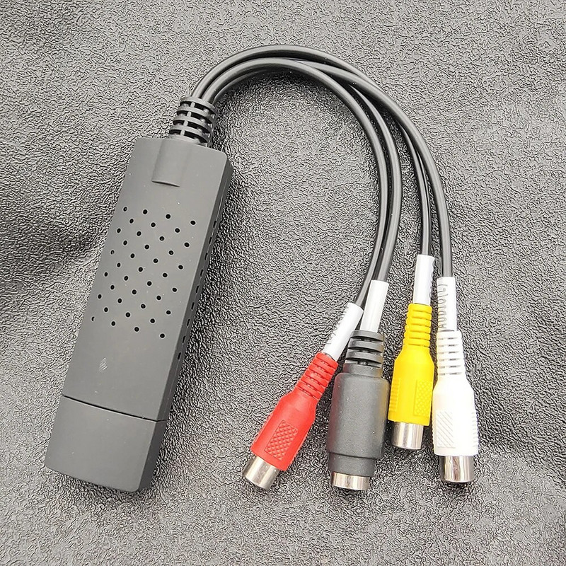 USB 2.0 Video Capture Card Video Audio Converter TV DVD VHS Audio Capture Adapter Card TV Video DVR For Windows