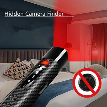 Ανιχνευτής κάμερας για κρυφή κάμερα Φορητή οπή καρφίτσας Ανίχνευση κρυφού φακού Gadget Anti-Peeping Security Protection K100 Anti Wolf S1
