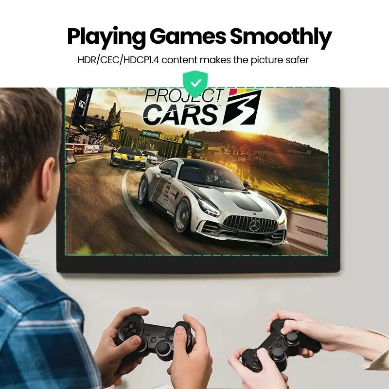 Διακόπτης UGREEN HDMI για Xiaomi Mi Box 3 σε 1 έξοδο Συμβατός με HDMI Switcher 4K30Hz για TV Box Διακόπτης PS4 με καλώδιο HDMI ελεγκτή