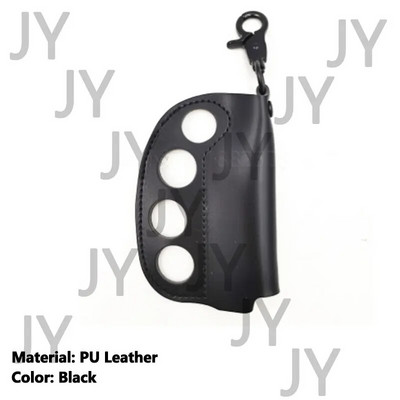 Δερμάτινη θήκη PU αυτοάμυνας για υπαίθριο κάμπινγκ, Φορητή θήκη μπρελόκ πολλαπλών χρήσεων