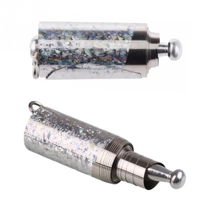 EDC „Metal Magic“ teleskopinė lazdelė Kovos menų „Magic“ kišenė lauko automobiliui, plieninė lazdelė Elastinė lazdelė, tuščiavidurė, reguliuojama lazda