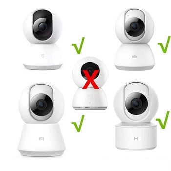 Камери Основна скоба за Xiaomi Mijia Smart Camera Без пробиване Залепване Повдигане Окачване на стена Обърнат монтаж Стойка за държач