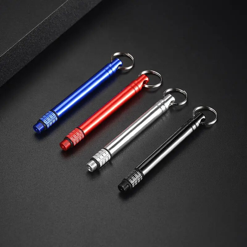 Nešiojami titano dantų krapštukų laikikliai nerūdijančio plieno metaliniai dantų krapštukai, daugkartinio naudojimo mini dantų krapštukai, skirti namuose lauke