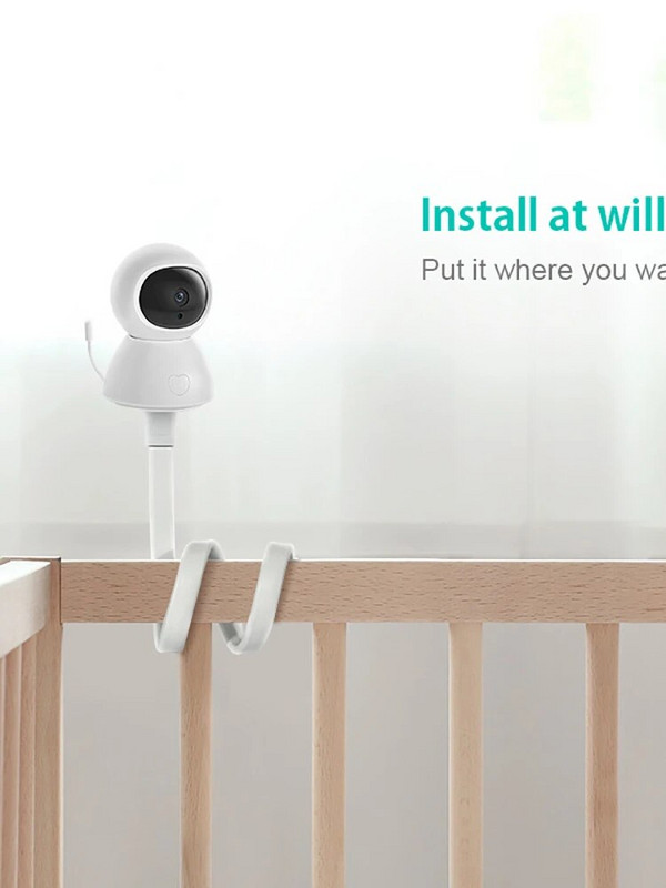 Vītnes zoss kakla turētāja kameras statīvs daudzfunkcionāls kronšteins silikona bērnu monitora statīvs, regulējams kronšteins mazuļa monitoram