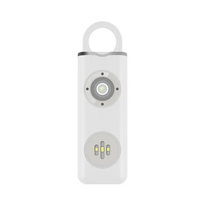 LED svjetiljka za samoobranu USB punjiva svjetiljka za ključeve sa sigurnosnim alarmom Zaštitne potrepštine Ženski vanjski alat za hitne slučajeve