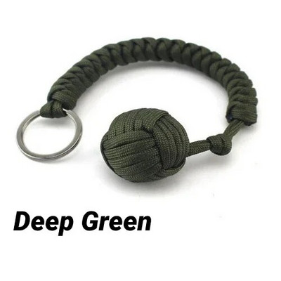 Връзка за самозащита Ключодържател за оцеляване Външна защита Защита Черна маймуна Юмрук стоманена топка за момиче, носещо счупени прозорци