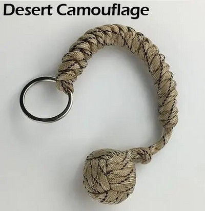 Връзка за самозащита Ключодържател за оцеляване Външна защита Защита Черна маймуна Юмрук стоманена топка за момиче, носещо счупени прозорци