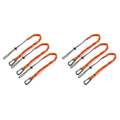 Instrumentu siksna, 6 gab. drošības aukla ar karabīni, triecienu absorbējoša drošības aukla, regulējama drošības aukla darba instrumentiem