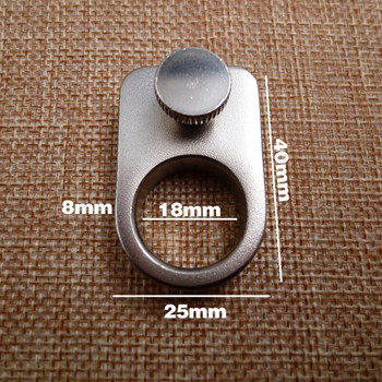 Мощен пръстен за прашка Катапулт за лов Метал с ластик Външен лов на открито Инструмент за лов с прашка Прашки за пръсти