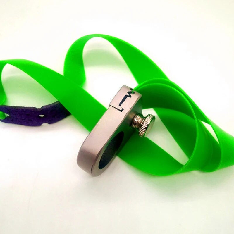 Galingi timpato žiediniai medžioklės katapulta metaliniai su guma Lauko medžioklės timpaliuko medžioklės įrankio pirštų timpai