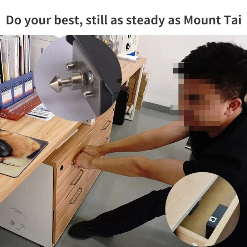 Viedā koka durvju slēdzene, bezatslēgas, neredzama elektroniskā slēdzene IC karte NFC TTlock lietotne Atbloķēšanas skapja skapja skapja mēbeļu atvilktne Viedās slēdzenes