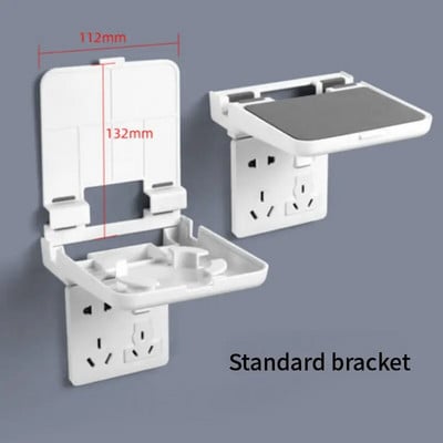 Stalak za bežični usmjerivač Zidni nosač Izlazna polica za podlogu/zvučnik/kameru za nadzor/ Bežični usmjerivač Stalak za zidnu montažu