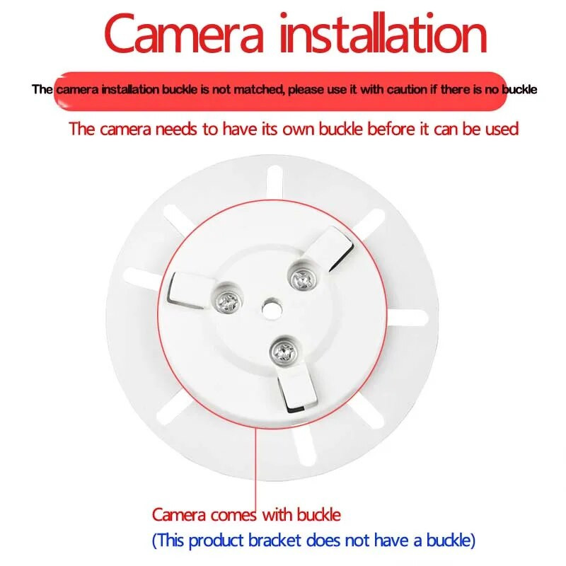 Скоба за камери за наблюдение без нокти Държач за безжичен мрежов монитор за XIAOMI 360 HIKVISION DH EZVIZ HUAWEI TP-LINK IMOUE