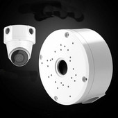 Ūdensnecaurlaidīga videonovērošanas kameras sadales kārba Universāla plastmasas novērošanas kupola kronšteini sienas telpas statīva kabelis dziļa pamatne