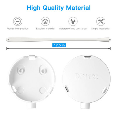 Ευέλικτο περιστρεφόμενο στήριγμα για GHB-Vb603, Luvion platinum 3, Tenboo-TB101 Baby Monitor, Προσαρμόζεται σε ράφια ή έπιπλα κούνιας