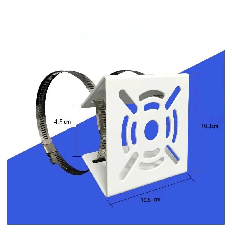 Ielas apgaismojuma staba stiprinājuma turētājs Mazs universāls savienojuma staba kolonnas turētājs Monitoringa kronšteins Videokameras aizmugures statīvs Dzelzs loka plāksne