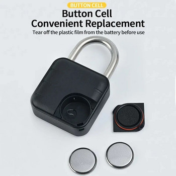 Tuya Bluetooth Έξυπνο βιομετρικό δακτυλικό αποτύπωμα κλειδαριά πόρτας χωρίς κλειδί Γρήγορο ξεκλείδωμα αντικλεπτικό λουκέτο IP67 αδιάβροχο σπίτι Ταξιδιωτική ασφάλεια