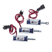 TAU-0537 Elektromagnetinis užraktas DC 6V/12V/24V Magnetinis užraktas elektrinis užraktas 1.5A/2A/1A užraktas tiesinis solenoidas