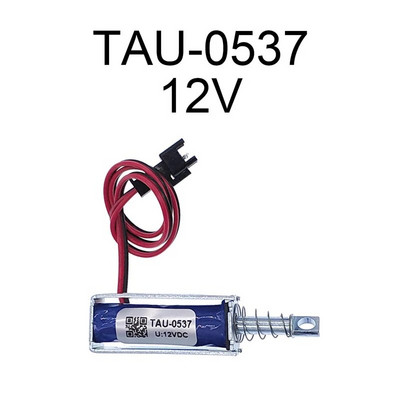 TAU-0537 Elektromagnetinis užraktas DC 6V/12V/24V Magnetinis užraktas elektrinis užraktas 1.5A/2A/1A užraktas tiesinis solenoidas