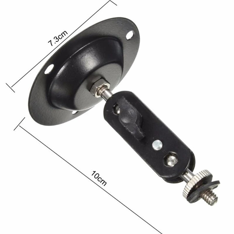 1 vnt. sieninio laikiklio montavimo monitoriaus laikiklis Apsauga Rotary CCTV stebėjimo kameros stovas Veiksmo kameros laikiklio atrama