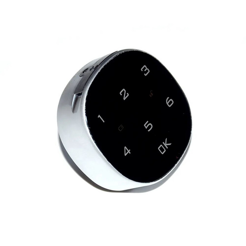 Cinka sakausējuma materiāls Smart Touch Keypad Digitālā paroles koda skapja atvilktnes slēdzene Horizontāla vertikāla uzstādīšana