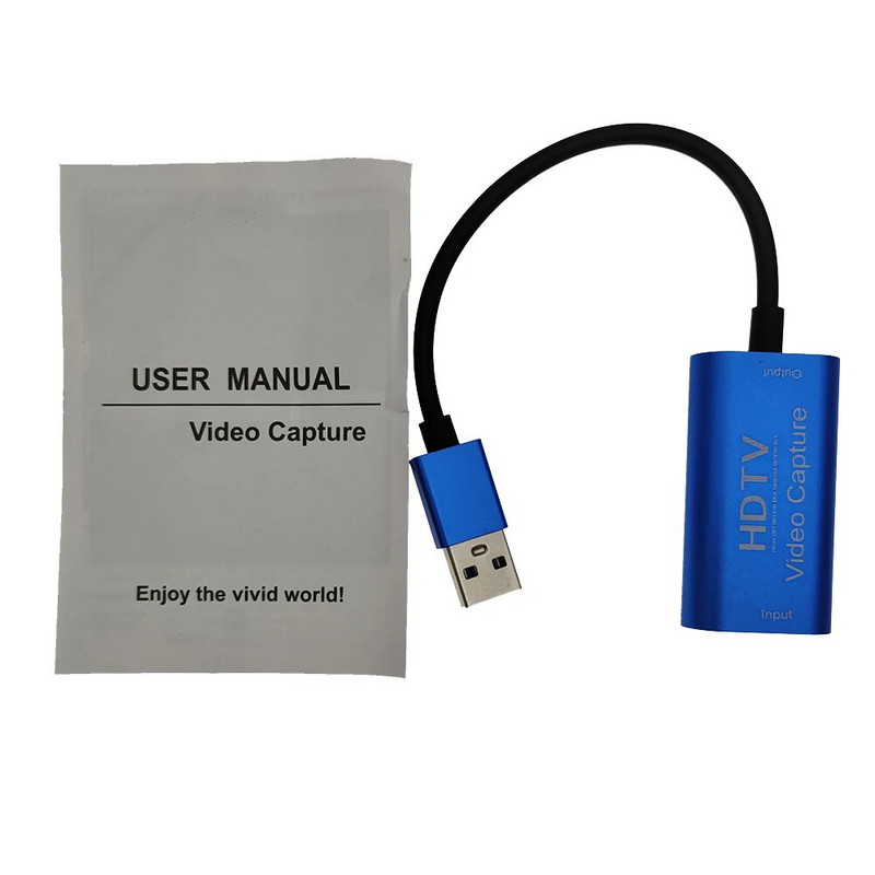 4K 1080P kartica za video snimanje USB 3.0 HDMI-kompatibilna video igrica Grabber Record za prijenos računalnih igara uživo