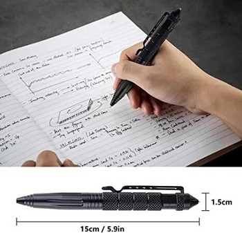 Многофункционална тактическа писалка Устройство за лична защита Авариен разбивач на стъкло Професионален защитник Защита на сигурността Оцеляване