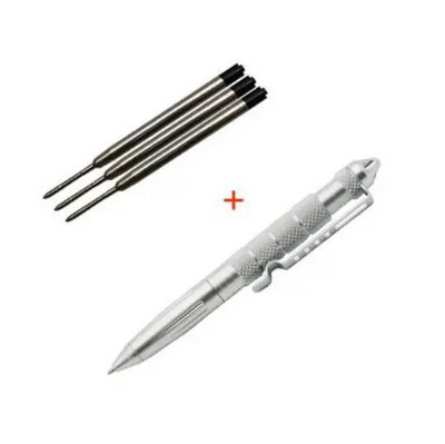 Daudzfunkcionāla taktiskā pildspalva, personīgās aizsardzības ierīces avārijas stikla lauzējs, profesionāls aizsargs, drošības aizsardzība, izdzīvošana