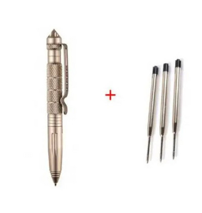 Daudzfunkcionāla taktiskā pildspalva, personīgās aizsardzības ierīces avārijas stikla lauzējs, profesionāls aizsargs, drošības aizsardzība, izdzīvošana