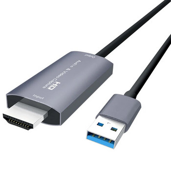 Βίντεο 4K USB 2.0 3.0 HDMI συμβατό με κάρτα λήψης βίντεο Grabber Box για φορητό υπολογιστή PS4 PS3 Τηλέφωνο Παιχνίδι Εγγραφή βίντεο Ζωντανή ροή