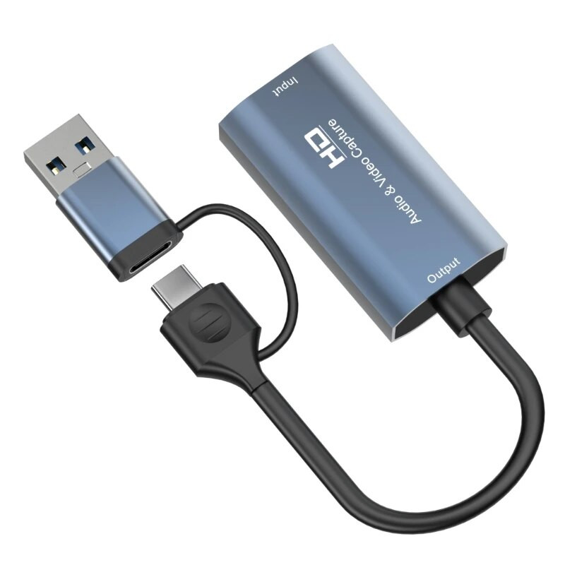 Vaizdo plokštė 4K 1080P High Video Device Live and Record Video Grabber, skirta žaidimų transliacijai