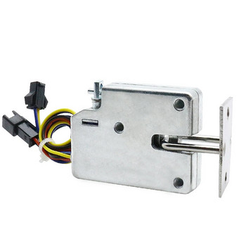 Малка DC5V12V ключалка на вратата на шкафа Мини електрическа брава Шкаф за съхранение Електромагнитна ключалка експресна кутия Електронна ключалка Заключване на чекмедже