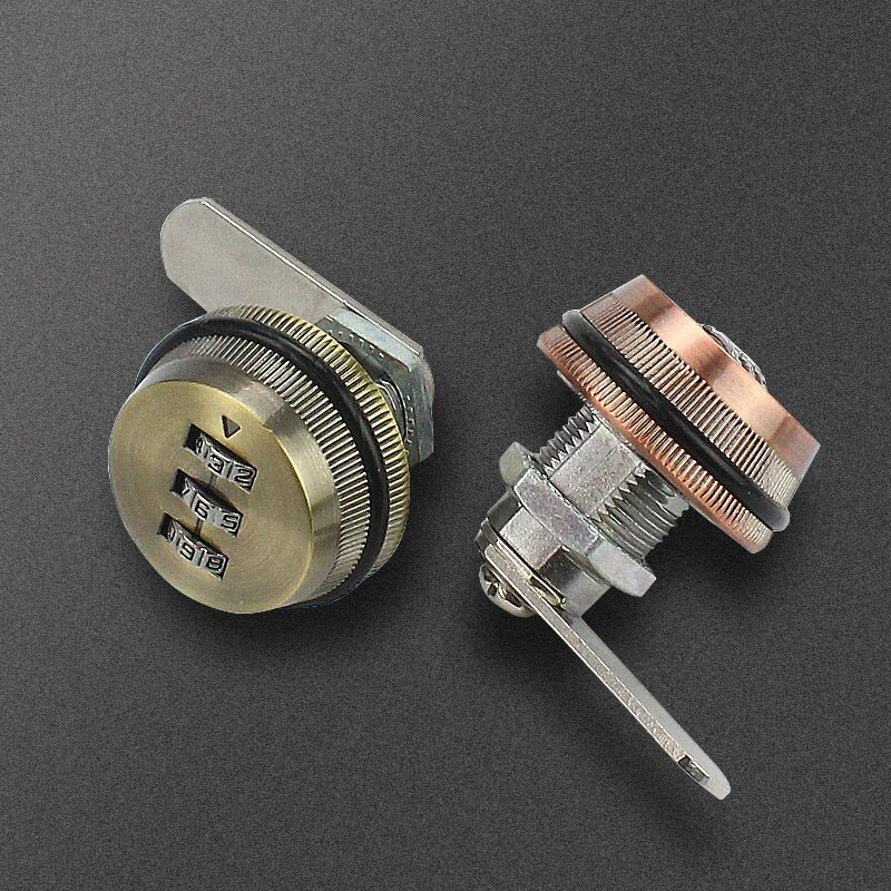 Skaitmeninis kombinuotas dėžutės užraktas, cinko lydinio stalčių spintelės durų kumštelio užraktas pašto dėžutės kombinuotas užraktas