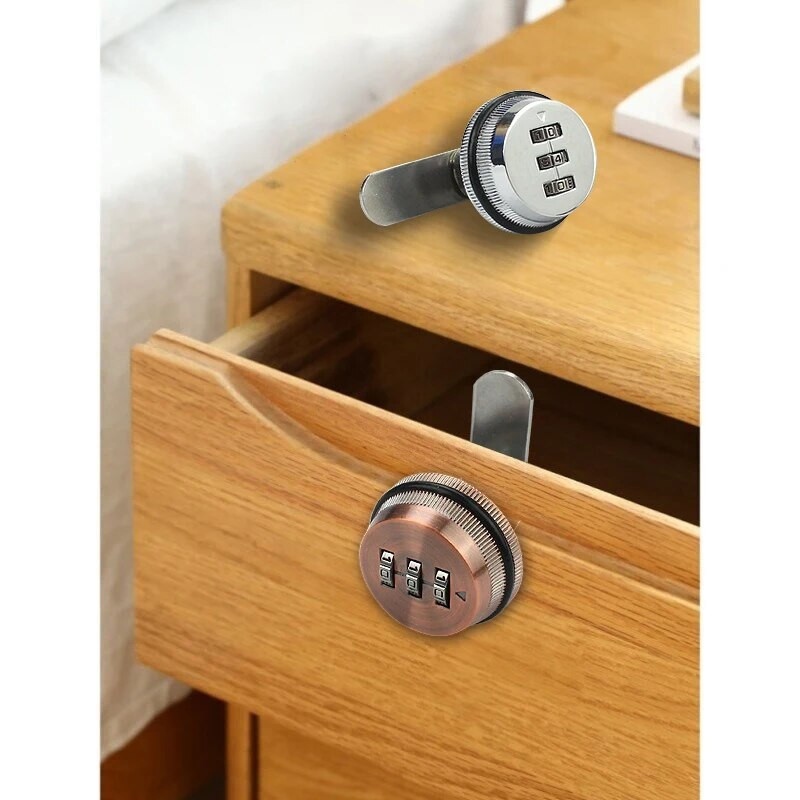Skaitmeninis kombinuotas dėžutės užraktas, cinko lydinio stalčių spintelės durų kumštelio užraktas pašto dėžutės kombinuotas užraktas