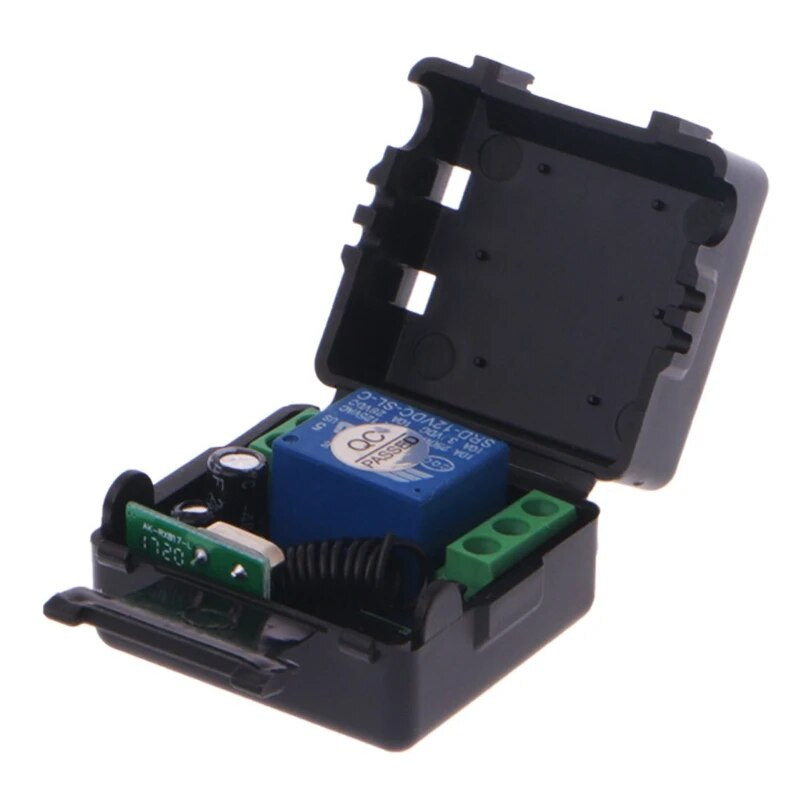 DC 9V 12V 24V 10A реле 1CH безжично дистанционно управление превключвател приемник + предавател