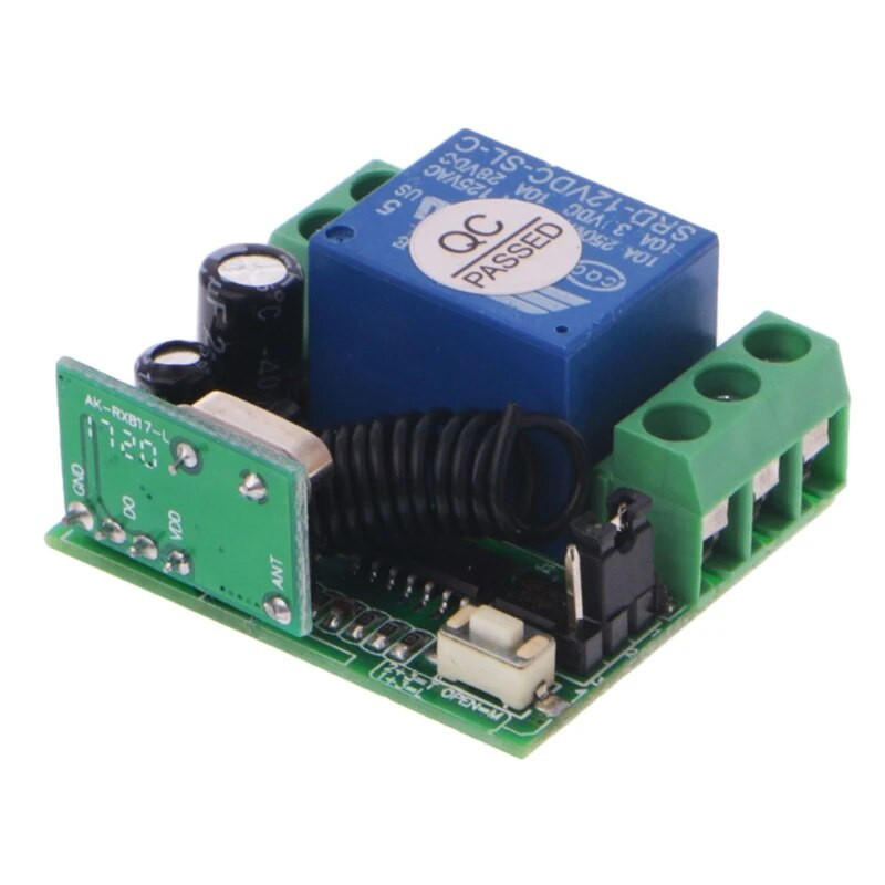 DC 9V 12V 24V 10A реле 1CH безжично дистанционно управление превключвател приемник + предавател