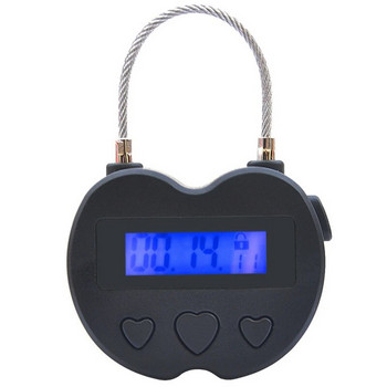 Smart Time Lock LCD Οθόνης Time Lock Αδιάβροχο επαναφορτιζόμενο προσωρινό χρονοδιακόπτη λουκέτο ταξιδιού Ηλεκτρονικός χρονοδιακόπτης