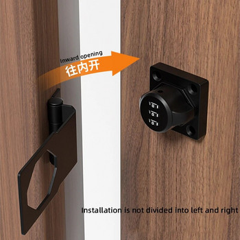 Κλειδαριά 3-ψήφιου συνδυασμού Κλειδαριά συρταριού κωδικού πρόσβασης από κράμα ψευδαργύρου Μηχανικό καντράν Κλειδαριά κάμερα ασφαλείας Εύκολη εγκατάσταση Ψυγείο