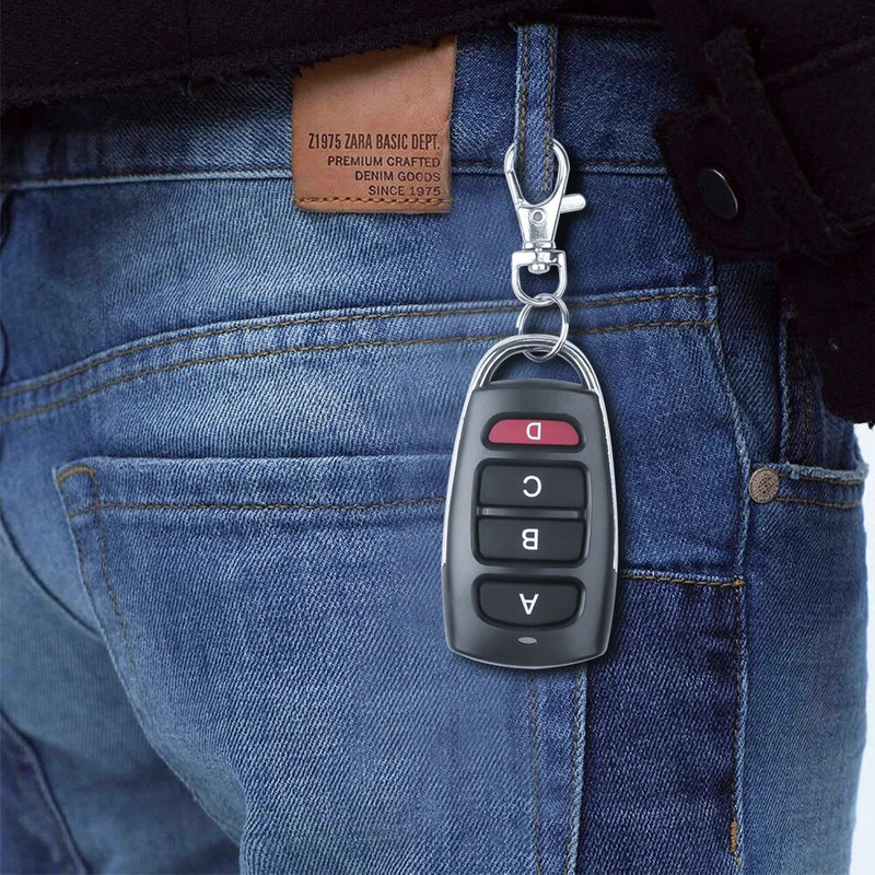 Безжично RF 433 mhz дистанционно управление Копиране на код за гаражна врата Дубликатор за порта 433 MHz дистанционно отваряне на ключ