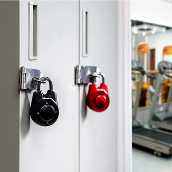 Κύρια κλειδαριά φορητό συνδυασμένο κωδικό πρόσβασης κατεύθυνσης Λουκέτο γυμναστήριο Health Club Ασφαλείας ντουλάπι Κλειδαριά πόρτας πολλαπλά χρώματα