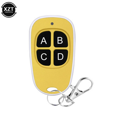 433MHz garāžas durvju tālvadības pults, 4 atslēgas, kopēšanas universālā tālvadības pults, klonēšana, elektriskie vārti, tālvadības pults, kopētāja atslēga