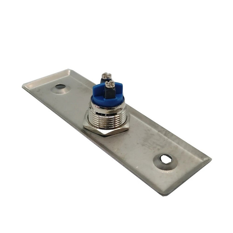 12V-os rozsdamentes acél Led lámpa opció Nyomja meg a kilépési kioldó gombot NINCS NC COM ajtóhoz való kilépési gomb